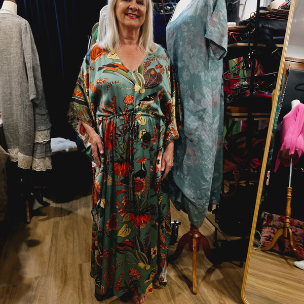 Kaftan Australian Coastal maxi dress