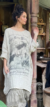 Secret Garden linen gauze dress
