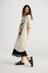 Secret Garden linen gauze dress