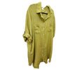 Linen oversized dress shirt ,buttons one size