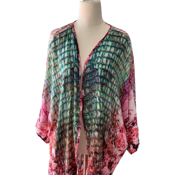 Japanese Blossom Modal Kimono