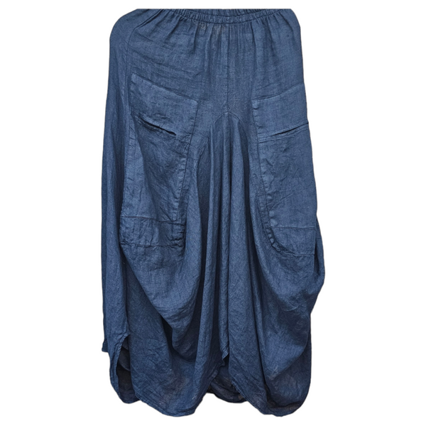 Harem skirt linen Frederic