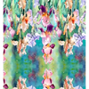 Kaftan floral silk