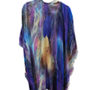Purple Dreams Abstract Art Modal Kimono