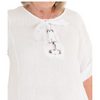 Raft tie top, linen
