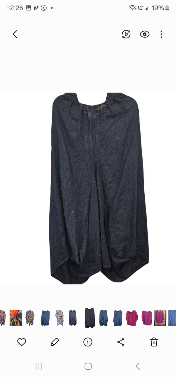 Harem skirt linen Frederic