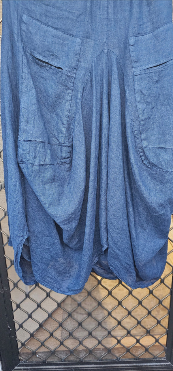 Harem skirt linen Frederic