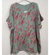 Floral grande t shirt