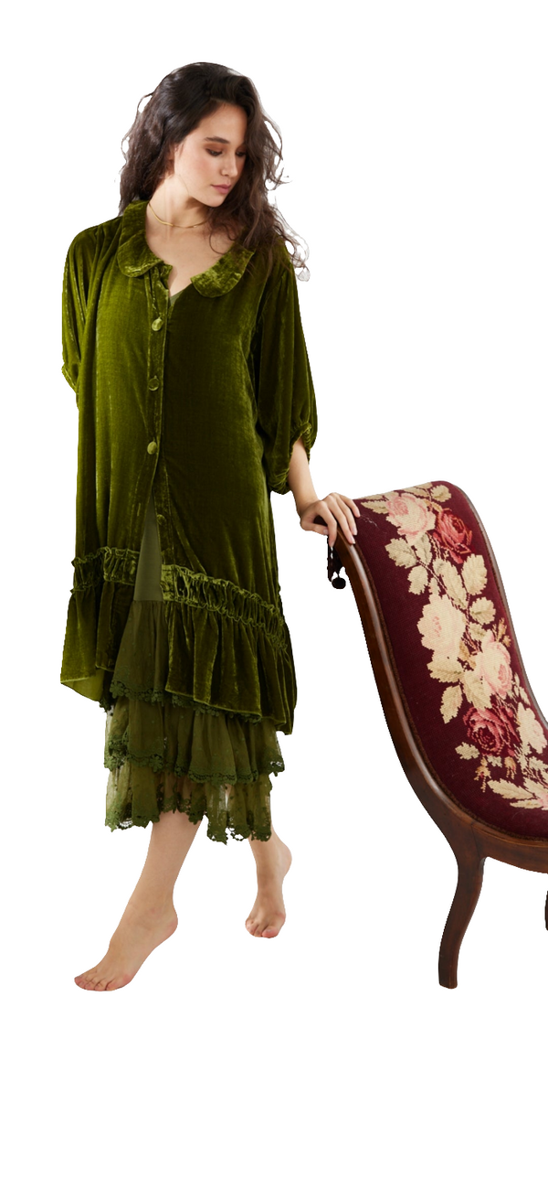 Velvet coat dress Miss Rose Sister Violet
