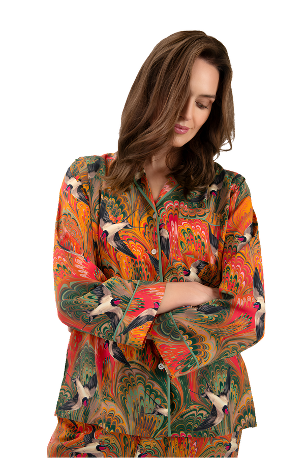 Supersoft marbled Swallow  Pyjamas