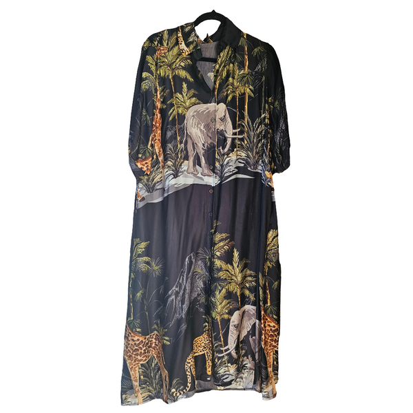 Safari dress black