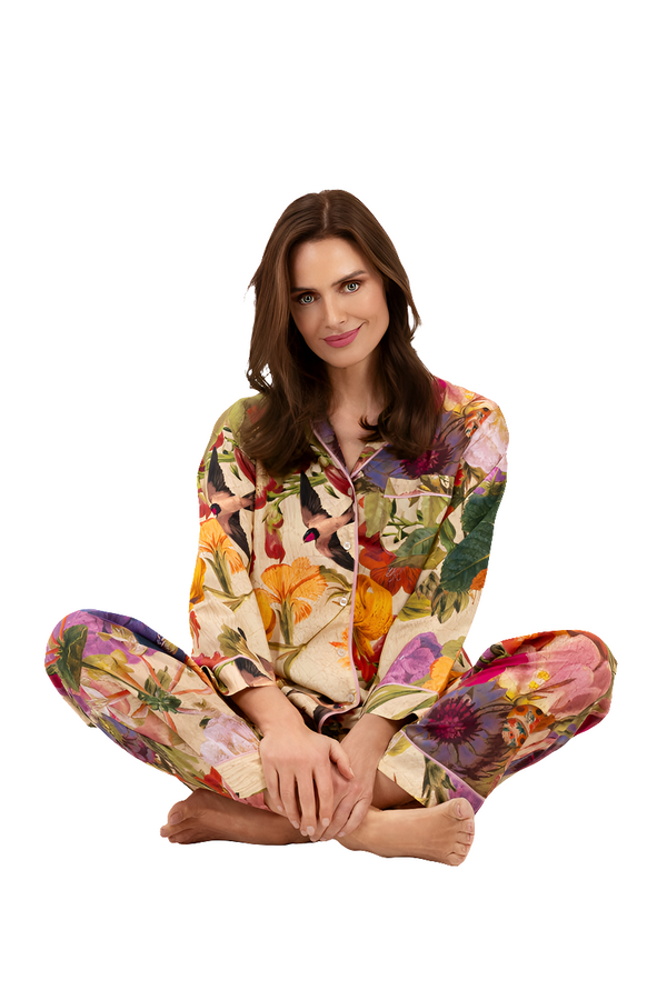 Powder Supersoft Autumn Posy Cream Pyjamas
