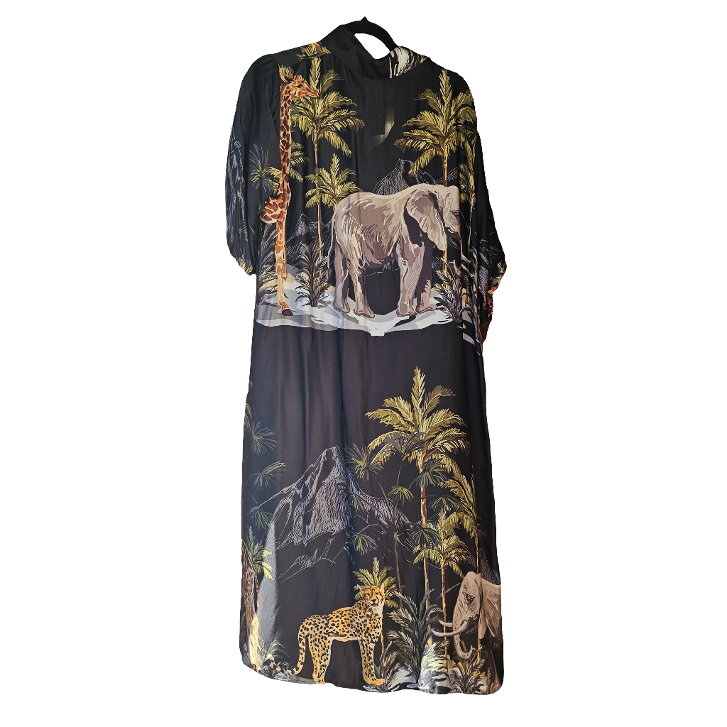 Safari dress black