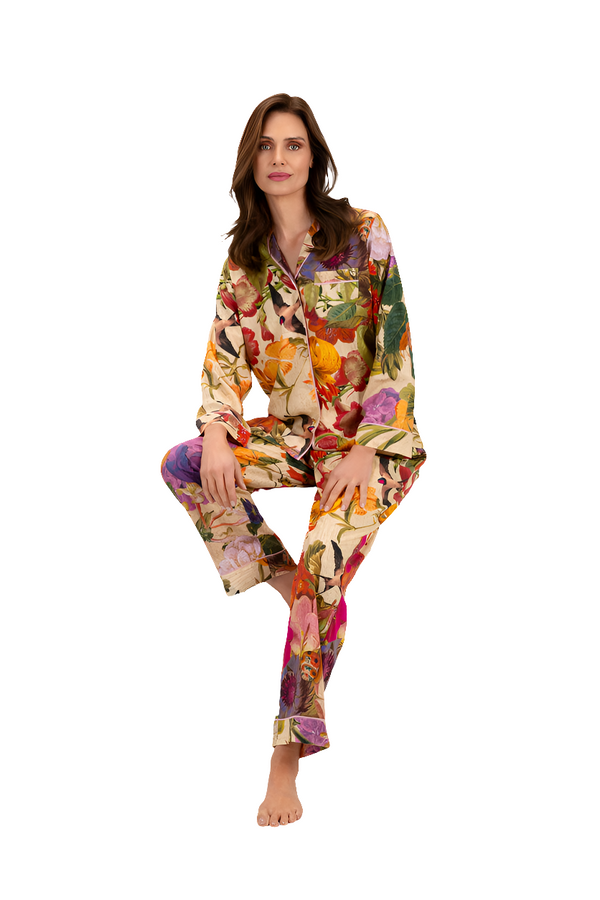 Powder Supersoft Autumn Posy Cream Pyjamas