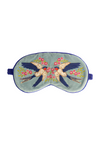 Lavender Eye Masks - Swooping Swallows Blue