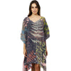 Floral Print long silk kaftan