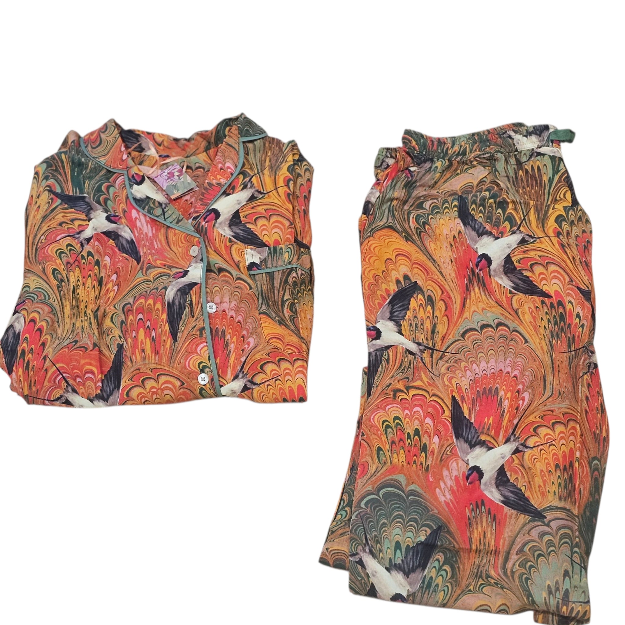 Supersoft marbled Swallow  Pyjamas