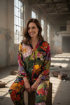 Powder Supersoft Autumn Posy Midnight Pyjamas