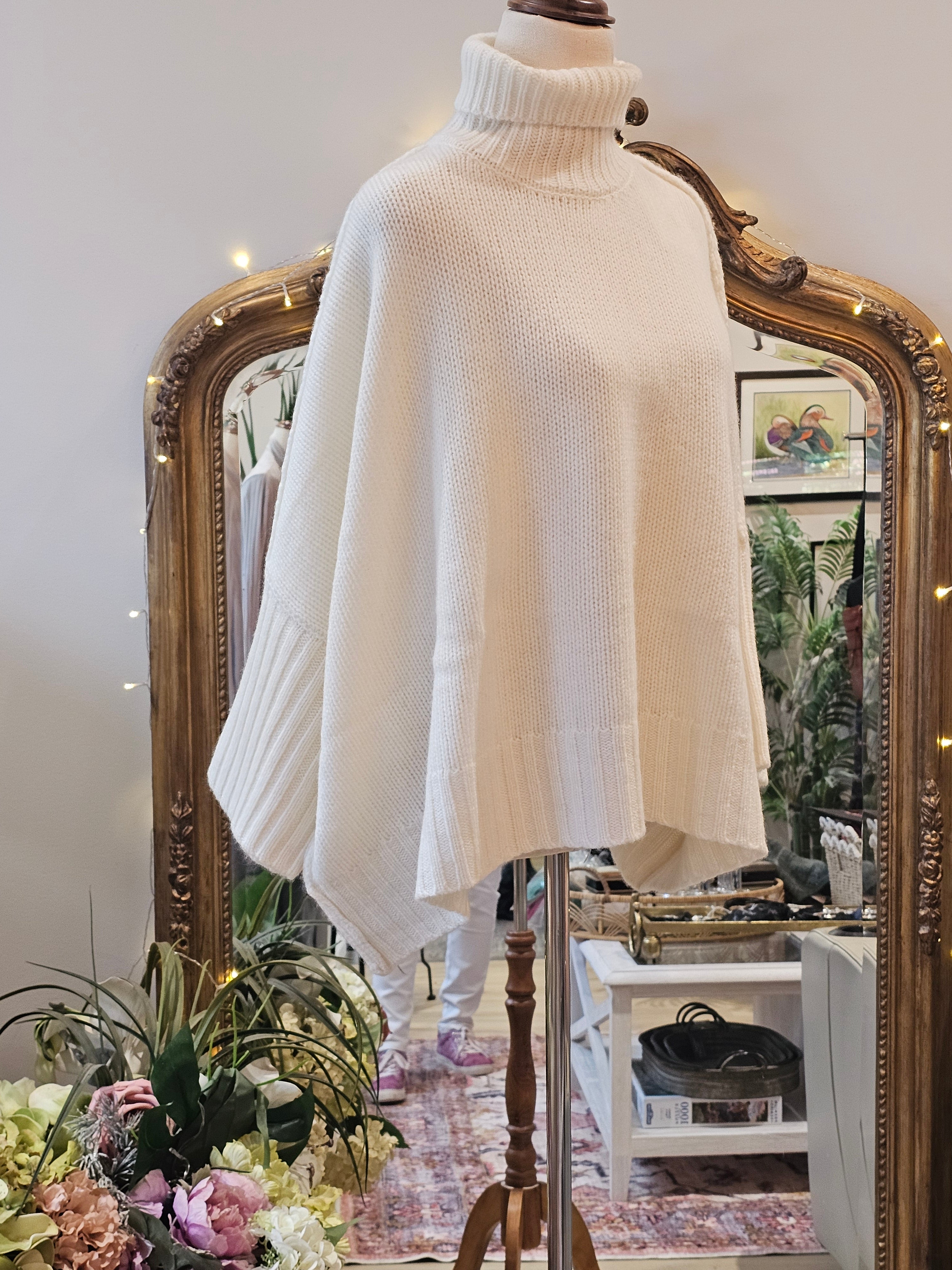 Balmain Pure New Zealand Lambswool Roll Neck Sweater