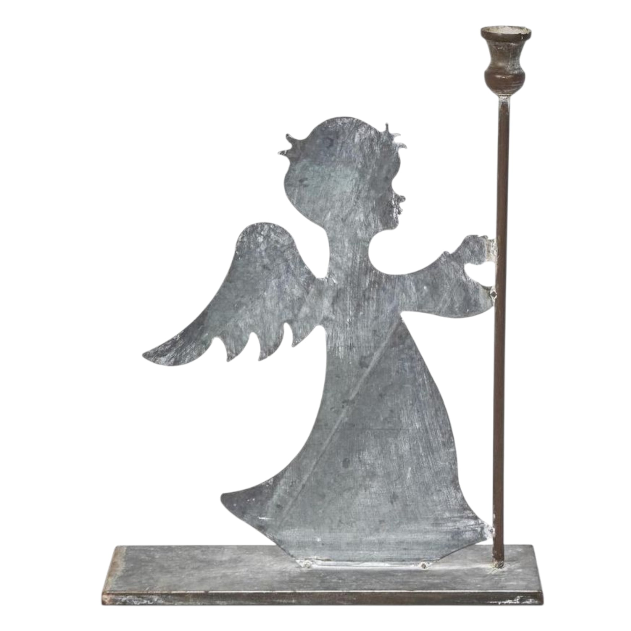 Angel holding candle