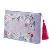Powder Velvet Zip Pouch - Hello Gorgeous