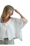 Chloe jacket Mesh Linen