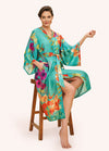Hummingbird at Dusk Kimono Gown