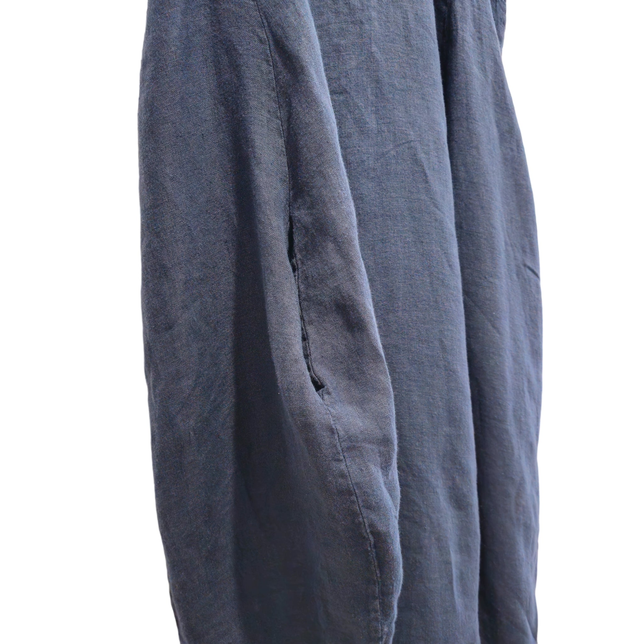 Linen dress short sleeve