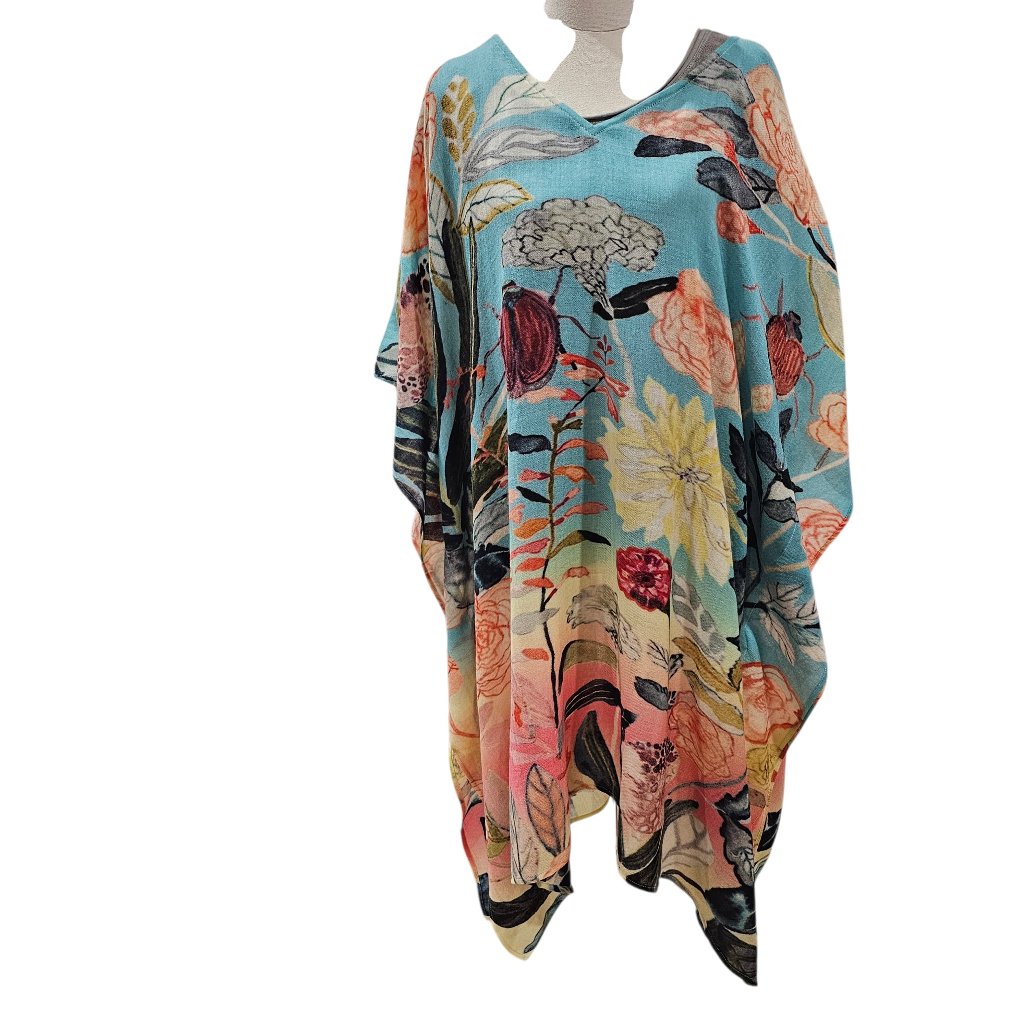 Merino Wool Kaftan midlenght