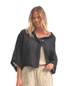 Chloe jacket Mesh Linen