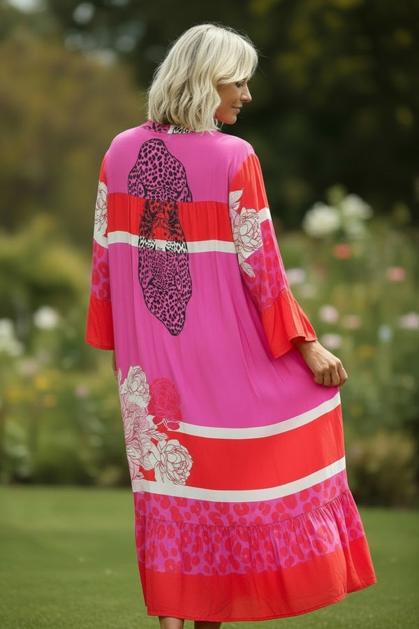 Kenya dress pink, LaCassa