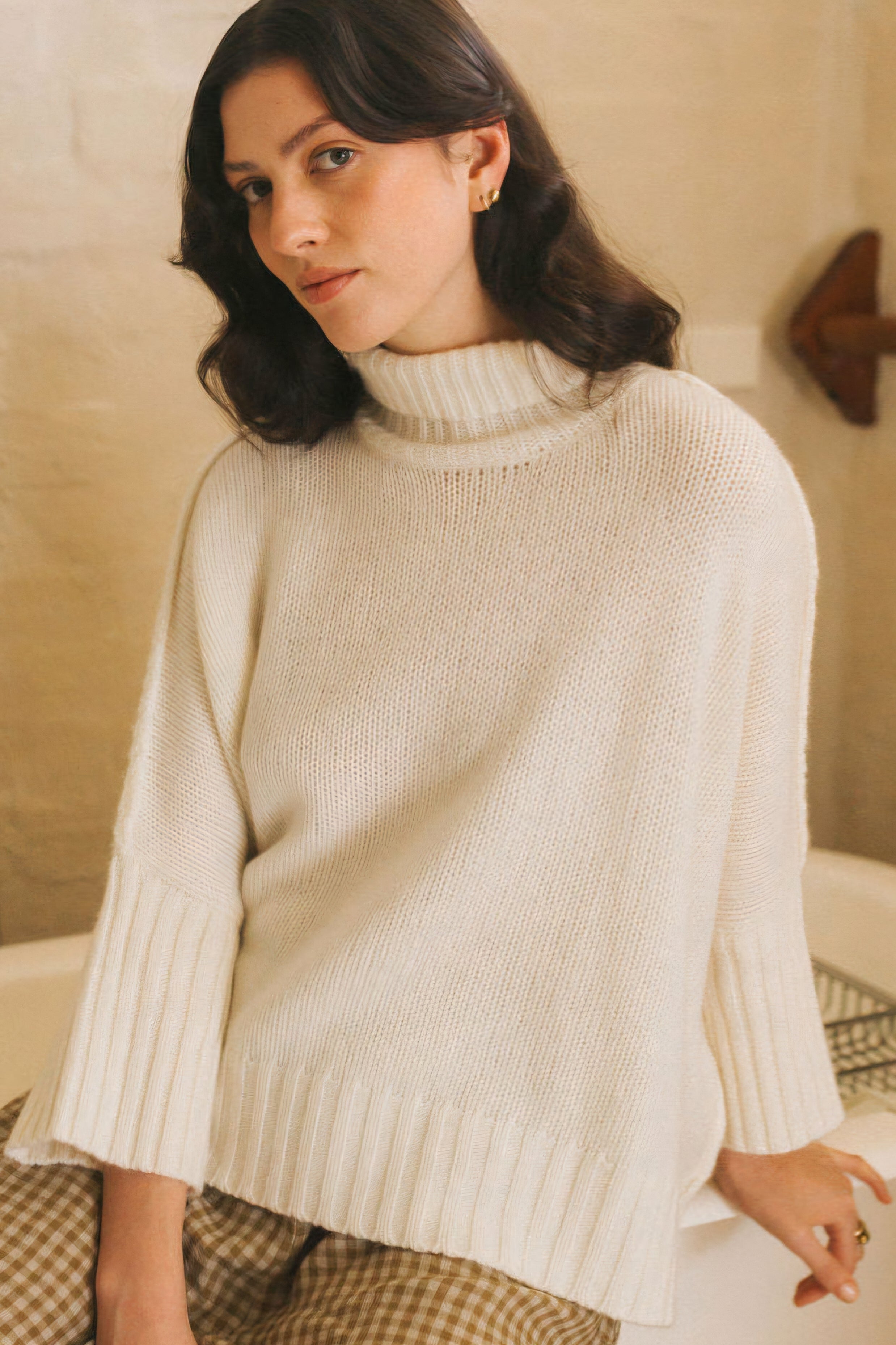 Balmain Pure New Zealand Lambswool Roll Neck Sweater