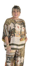 Palmosa Lacassa top/Brown