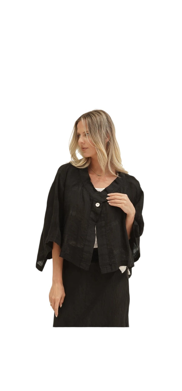 Chloe jacket Mesh Linen