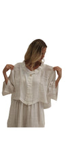 Chloe jacket Mesh Linen