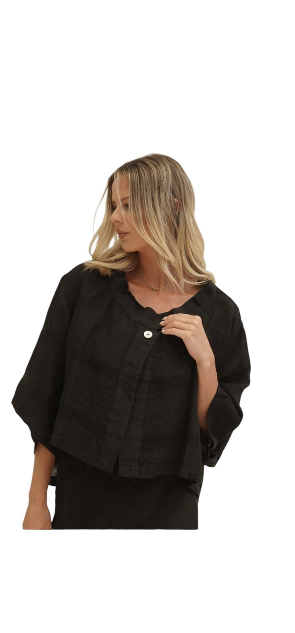 Chloe jacket Mesh Linen