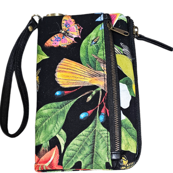 Jay wallet with fabric