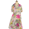 Floral Cotton A-line dress