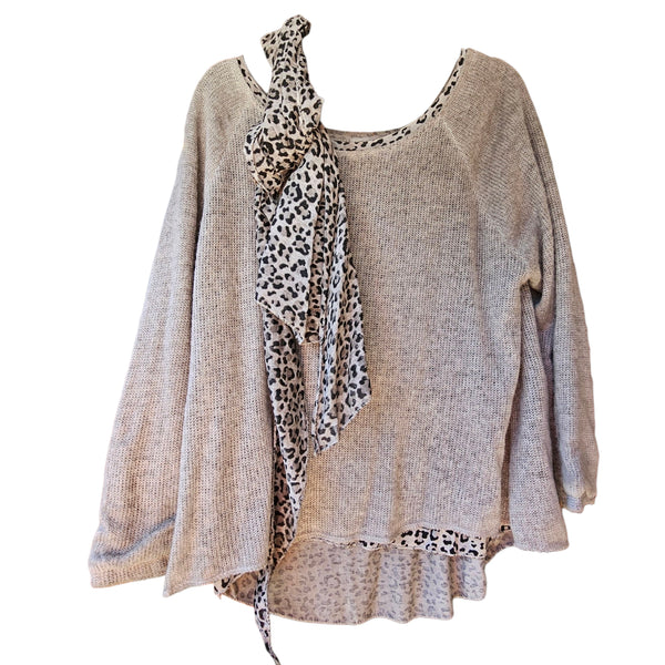 Roam Mohair jumper with scarf