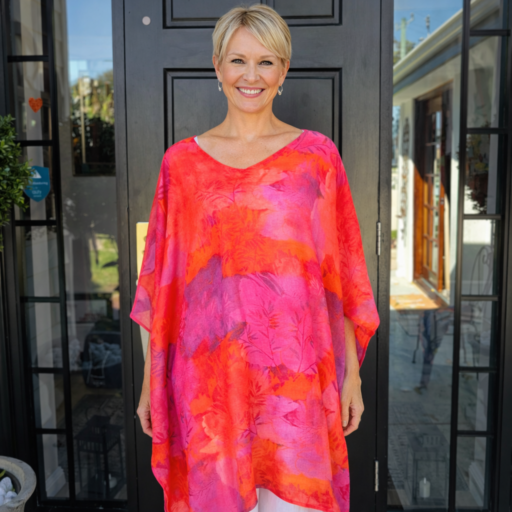 Merino Wool Kaftan midlenght