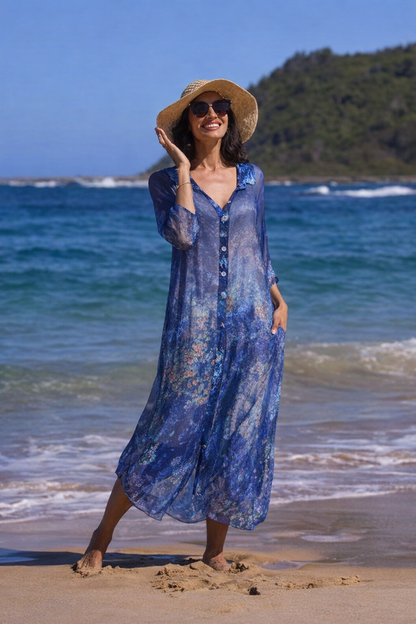 Enchanted Dress | Navy