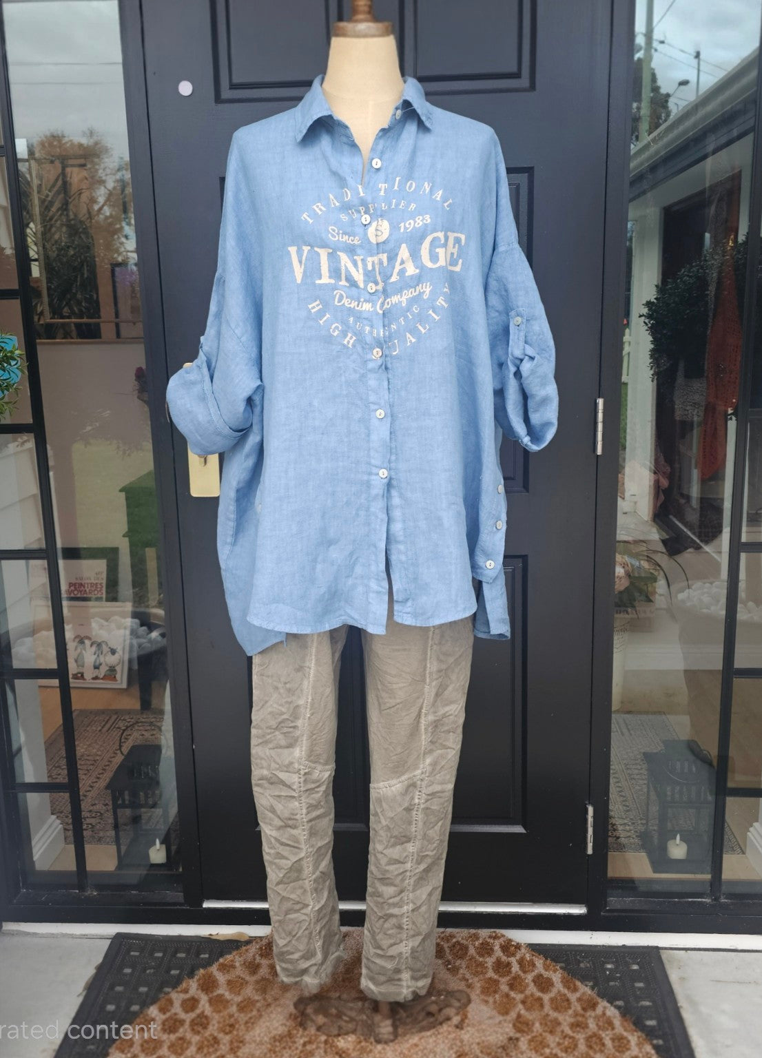 Vintage Shirt | Jeans