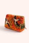 Powder Quilted Washbag - Marbled Swallow