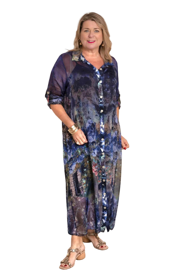 Enchanted Dress | Navy