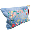 Powder Velvet Zip Pouch - Hello Gorgeous