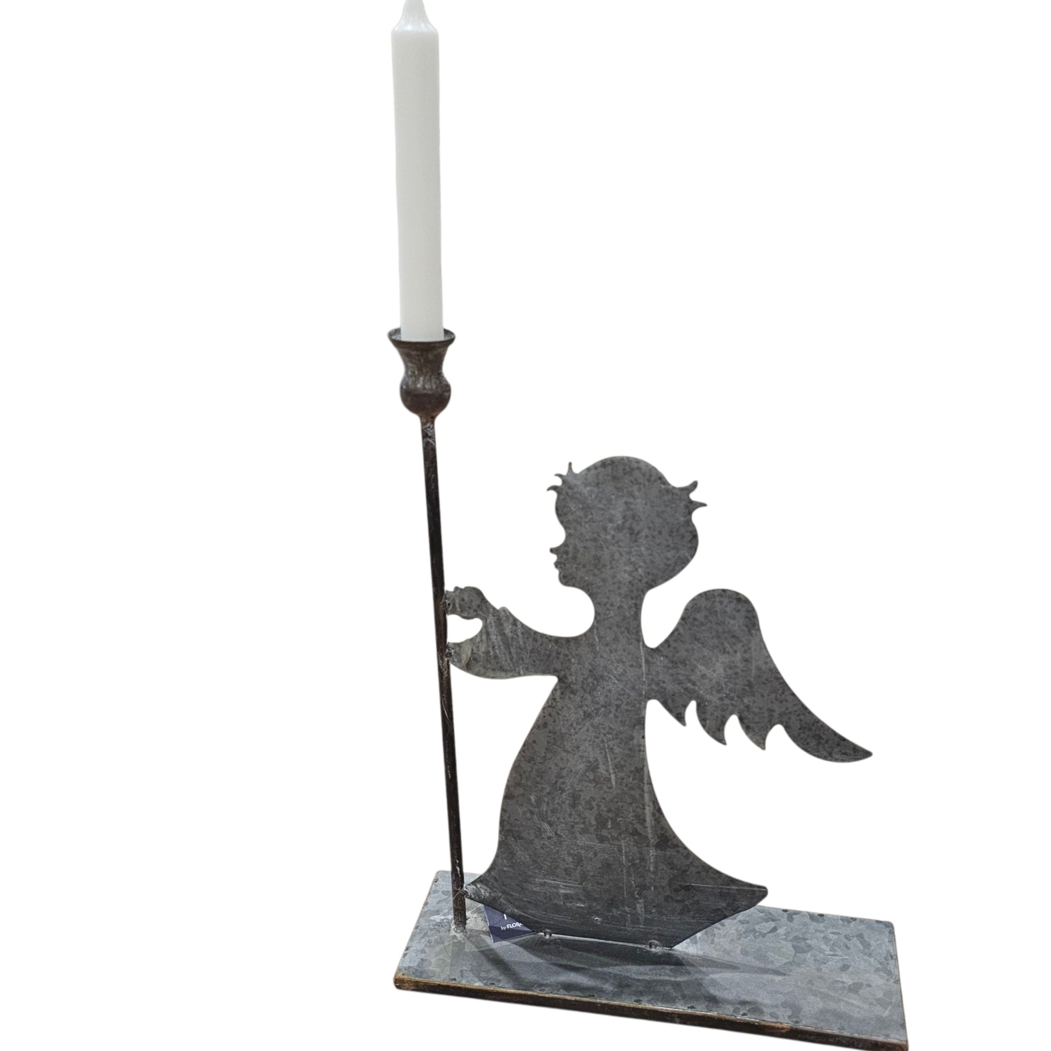 Angel holding candle