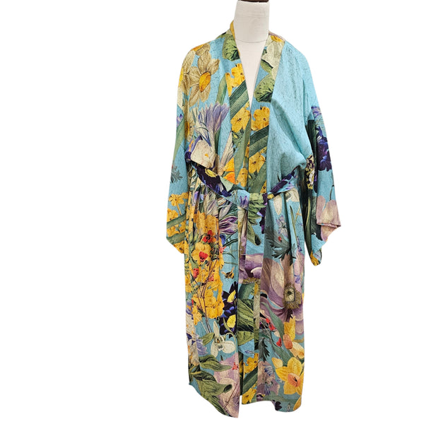 Kimono Gown - Spring Flora