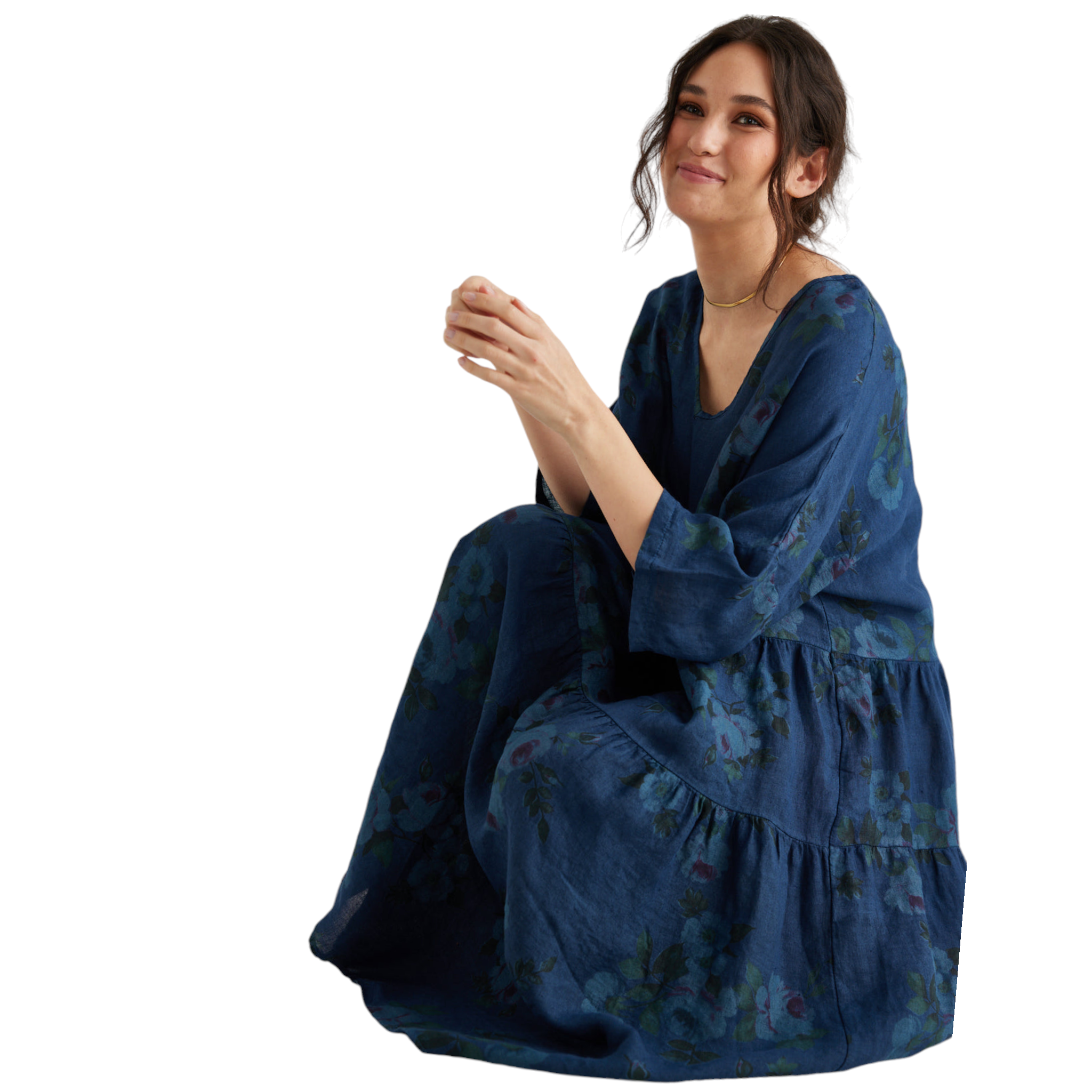 Stella linen dress Miss Rose