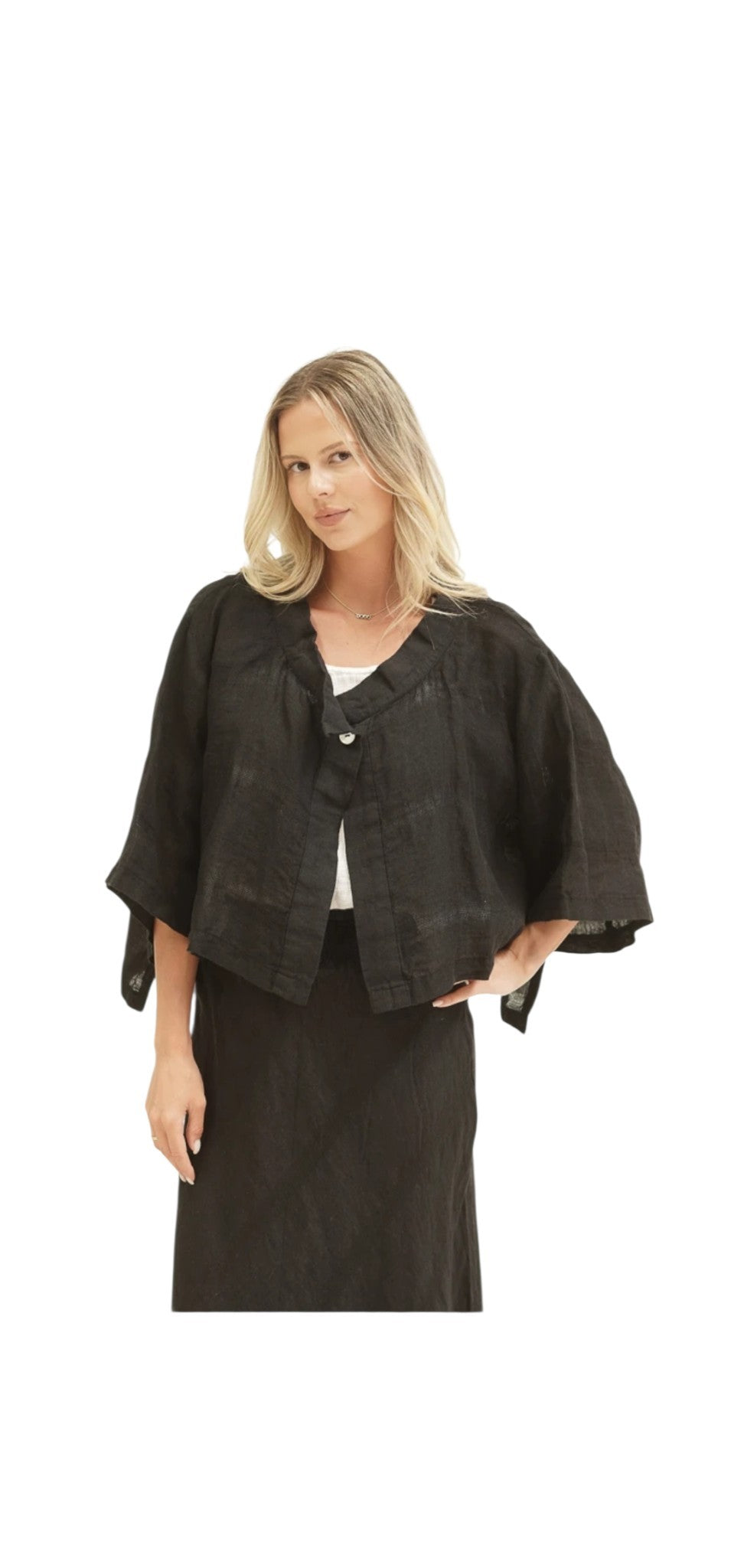 Chloe jacket Mesh Linen