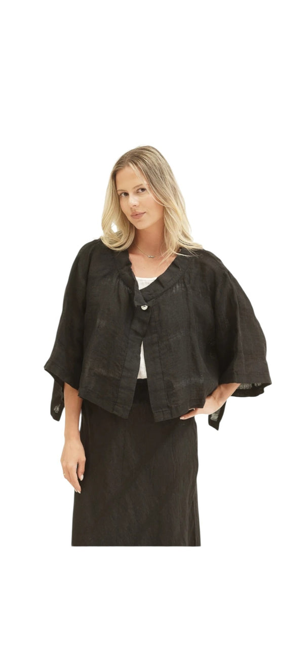 Chloe jacket Mesh Linen
